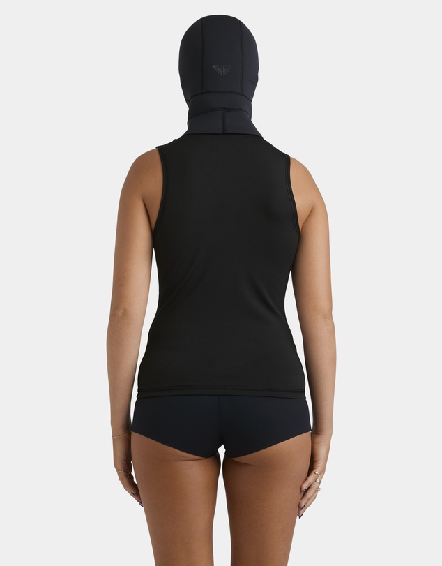 Roxy - Womens 2mm Swell Natural Hooded Vest Wetsuit