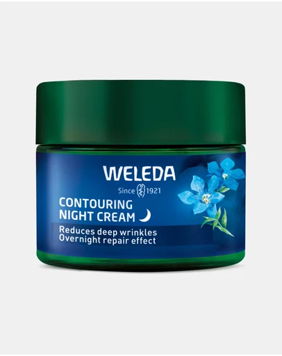 Weleda - Contouring Night Cream - Blue Gentian & Edelweiss, 40ml