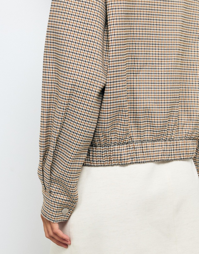 AERE - Check Bomber Jacket