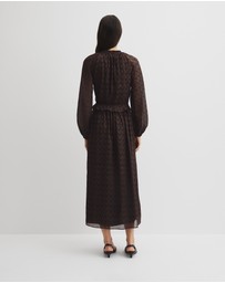 Country Road - Print Midi Dress
