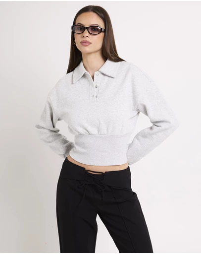 Subtitled - Tori Fleece Button Up
