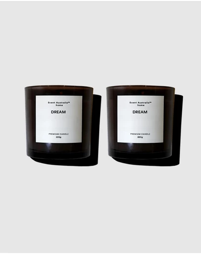 Kirri by Scent Australia Home - Dream Candle (220g) Duo
