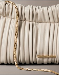 Calvin Klein - Mini Plissé Chain Crossbody Bag