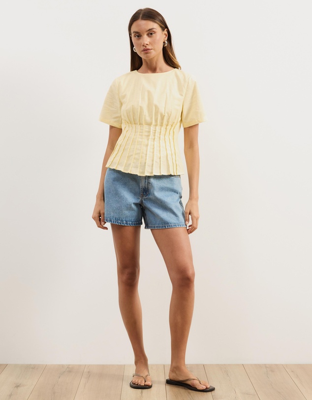 Atmos&Here - Maya Pin Tuck Top