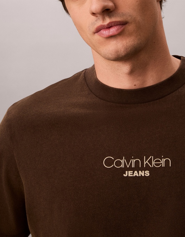 Calvin Klein Jeans - Acid Wash Logo Graphic T-Shirt
