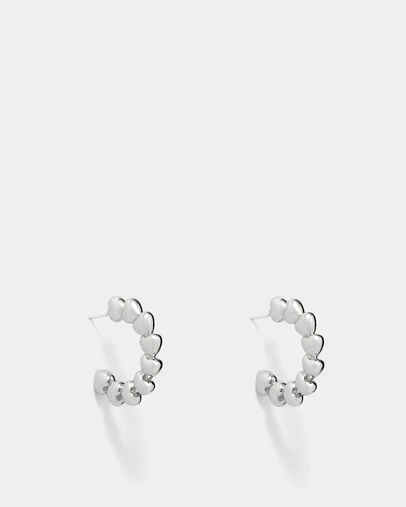 MIMCO - Fated Heart Hoop Earrings