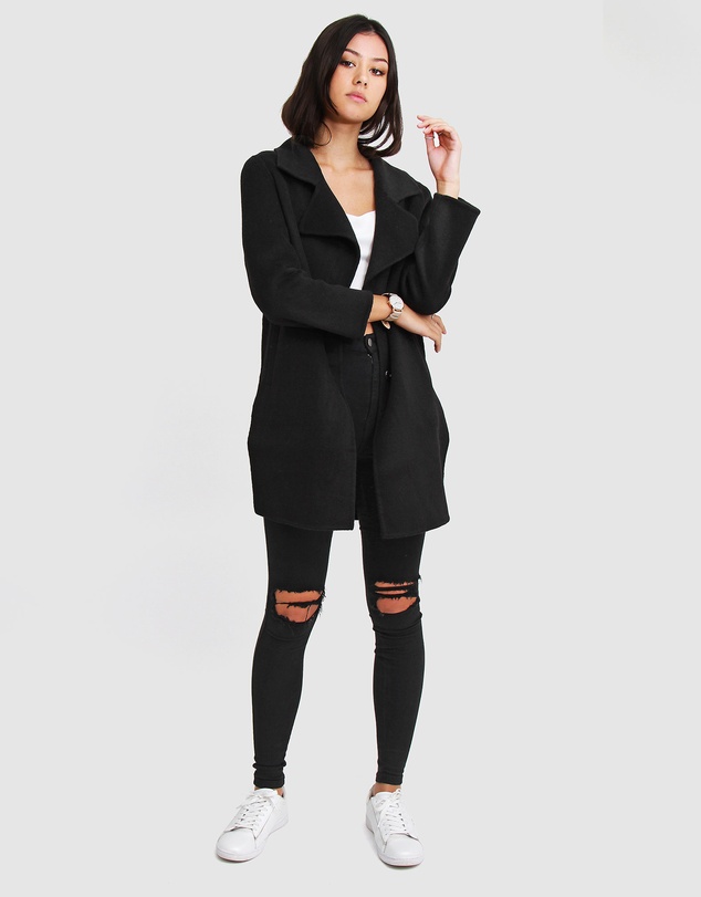 Belle & Bloom - Ex-Boyfriend Wool Blend Oversized Coat