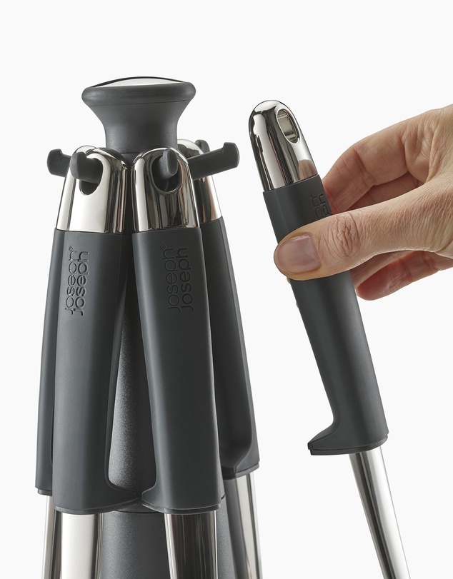Joseph Joseph - Elevate™ Carousel 6-piece Utensil Set (Steel)