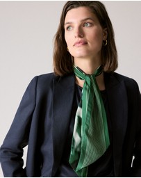 Trenery - Silk Twill Floral Bandeau Scarf