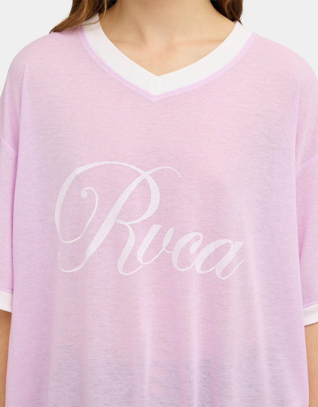 RVCA - Womens Frontline V-Neck T-Shirt