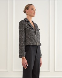 Aqua Blu Australia - Nyx Francis Biker Jacket