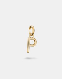 THOMAS SABO - THOMAS SABO Connect Charm letter P Gold