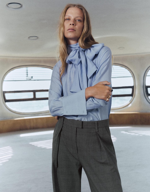 M.N.G - Pleated Check-Print Suit Trousers