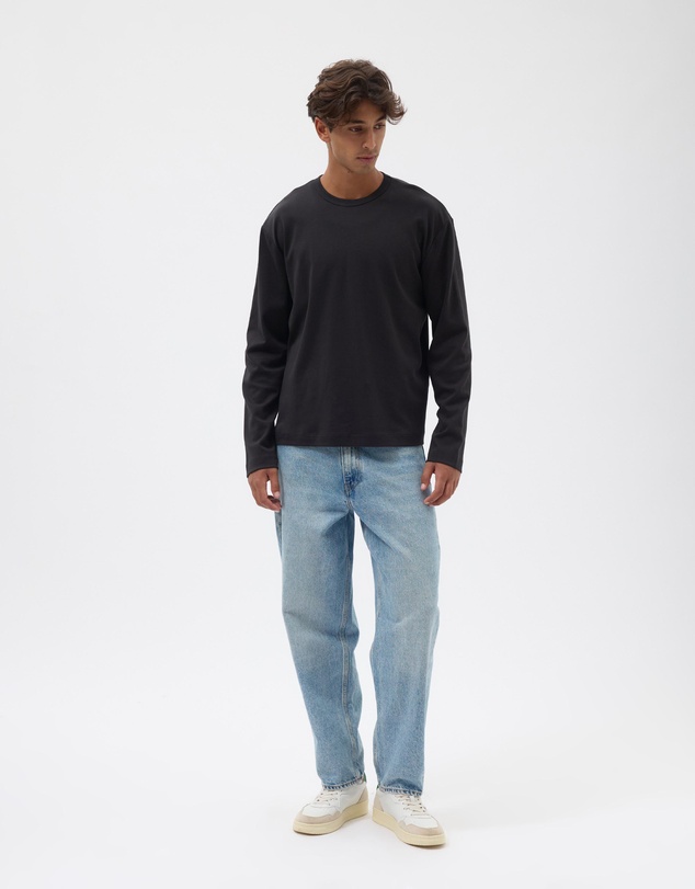 AERE - Relaxed Long Sleeve Cotton Tee