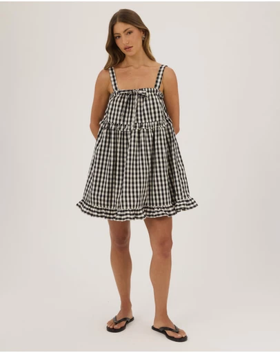 Atmos&Here - Elle Mini Dress Gingham