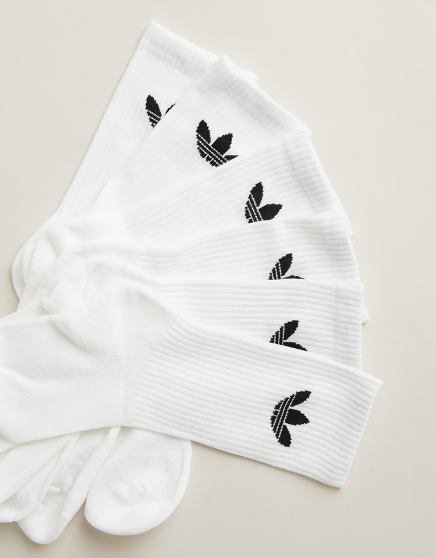 adidas Originals - 6-Pack Trefoil Crew Socks