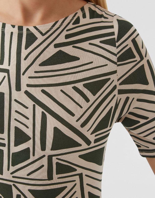 Oxford - Leonie Printed Jersey Dress