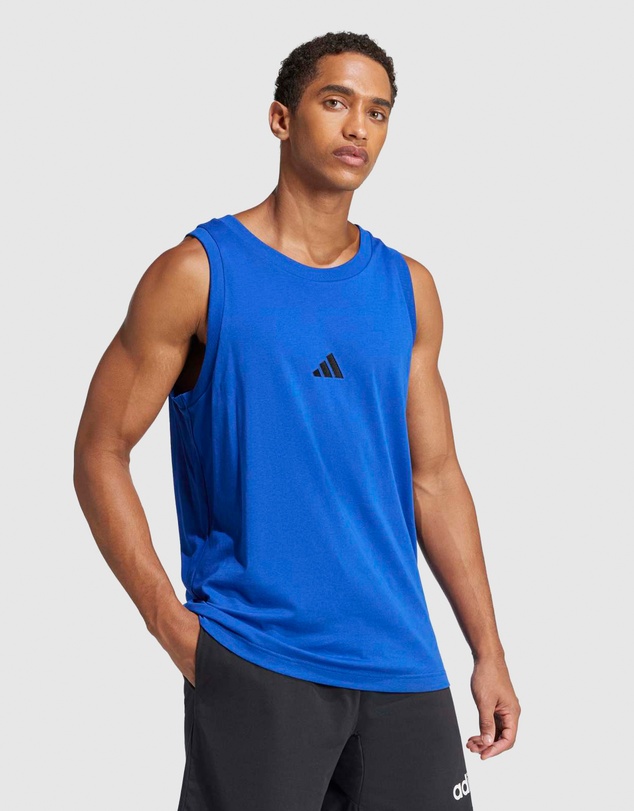 adidas Sportswear - Essentials Small Logo Single Jersey Tank Top