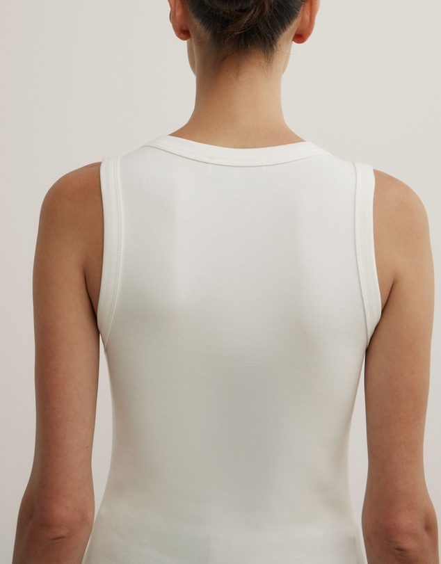 Witchery - Fine Rib V-neck Tank Top