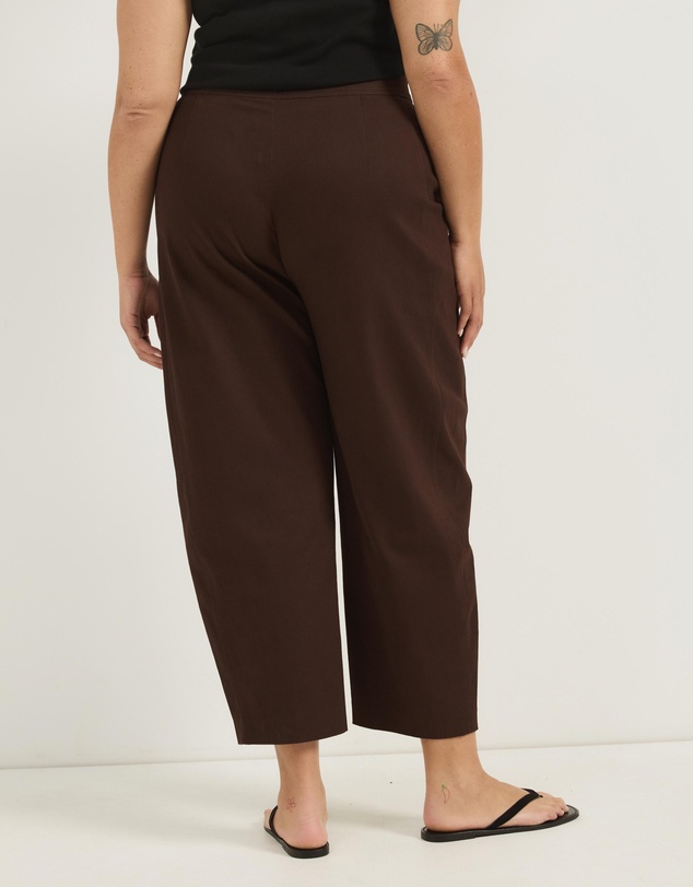 Atmos&Here Curvy - Elena Barrel Leg Pants