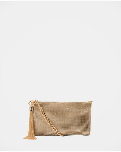 Forever New - Keisha Soft Sparkle Clutch Bag