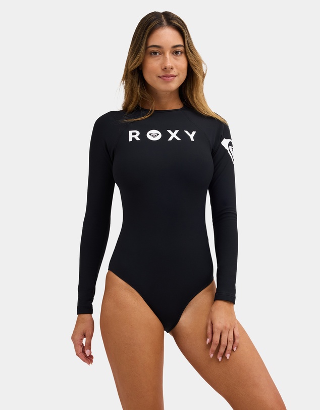 Roxy - Womens Heater Long Sleeve One Piece Swimsuit