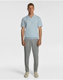 yd. - Salford Knitted Polo Shirt