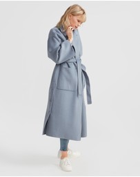 Belle & Bloom - Wide Awake Split Hem Overcoat