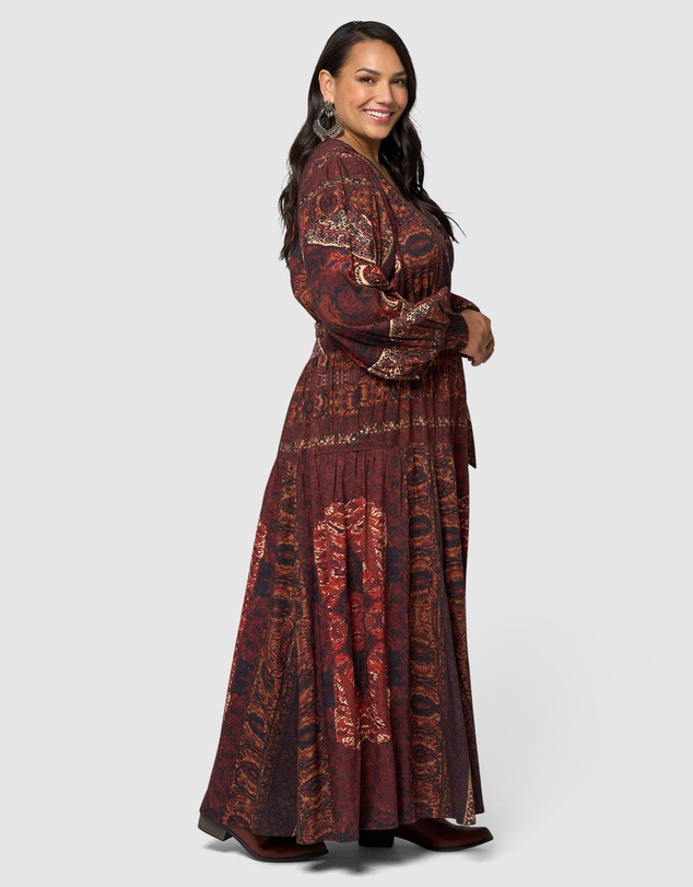 The Poetic Gypsy - Crystal Visions Maxi Dress