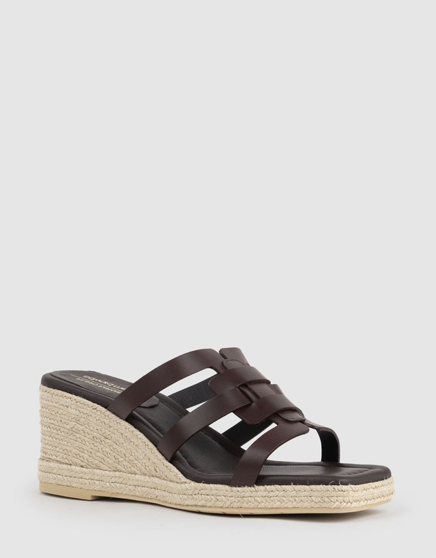 Edward Meller - MADERE Square Toe Slide Espadrille