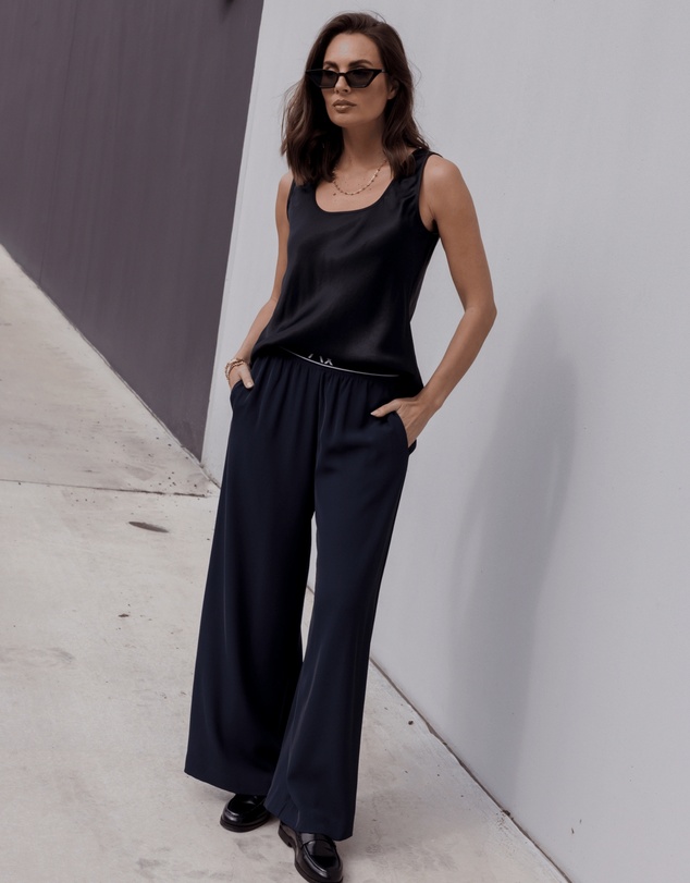ALEXANDRA - Stellan Pants Navy