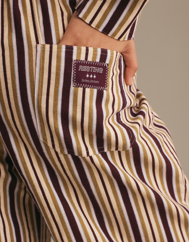 Resting - Double Brushed Flannelette Lennox Pant
