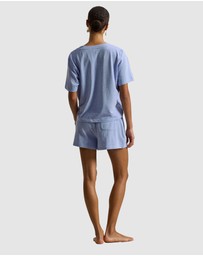Polo Ralph Lauren - Knit Oxford Modal & Cotton Short Sleeve Tee & Short Set