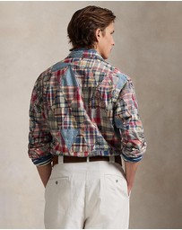 Polo Ralph Lauren - Classic Fit Patchwork Madras Camp Shirt
