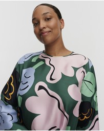 Marimekko - Kaunista Kukasta Kukkaan Silk dress