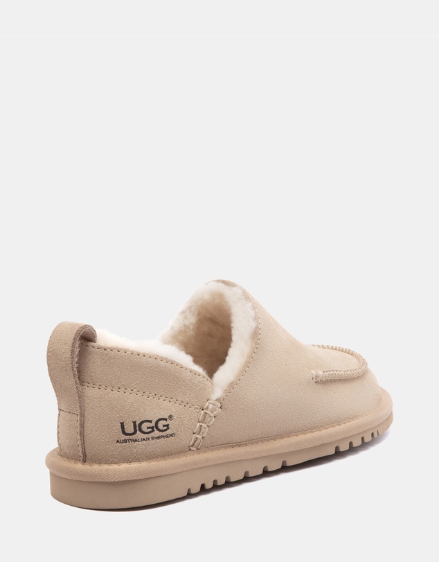 EVERAU - Australian Shepherd Ugg Mireve Cow Suede Upper Loafer Oxfords Flats
