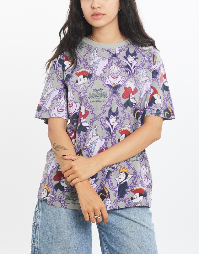 Vintage by The Real Deal - Pre Loved - Disney Tokyo Resort 'Halloween' Cartoon Tee