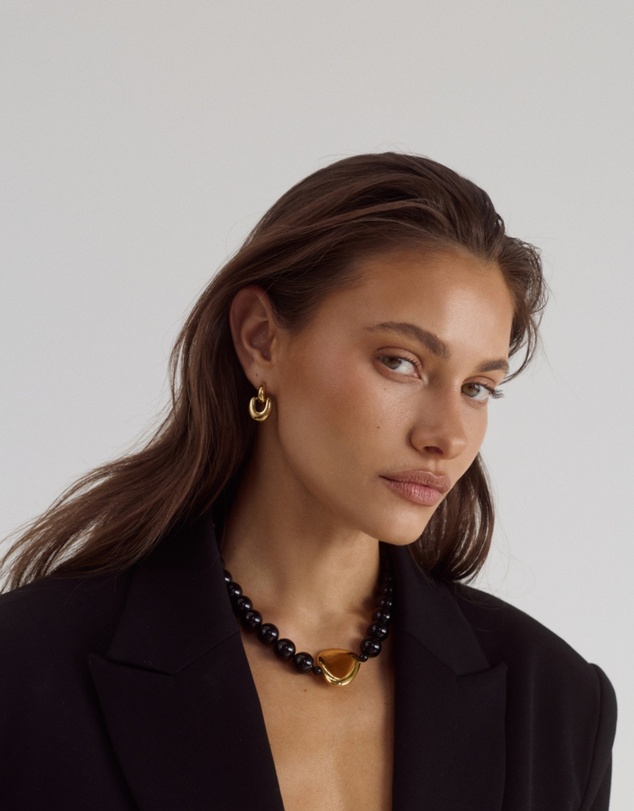 CENDRE - Gabrielle Earrings Gold