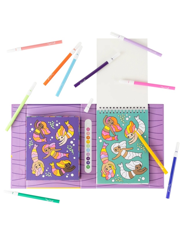 Tiger Tribe - Colour by Numbers Mermaids and Friends