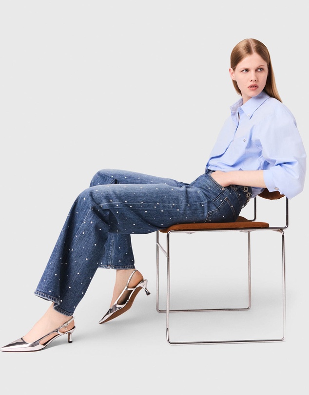 Maje - Pantistud Jeans