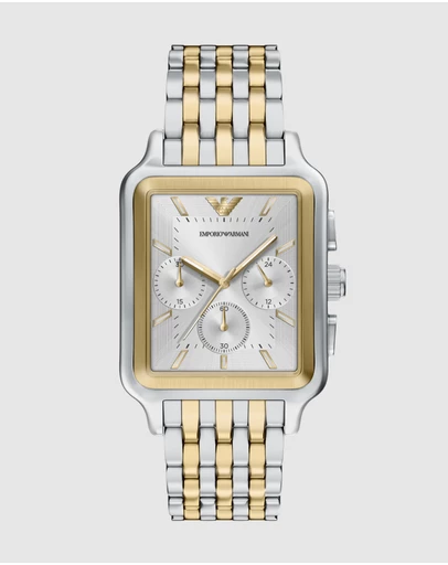 Emporio Armani - Two Tone Chronograph Watch