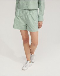 Oxford - Courtney Striped Shorts