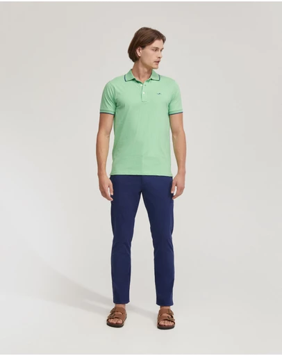 Oxford - Henry Cotton Tipping Jersey Polo