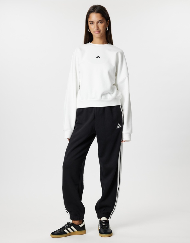 adidas Sportswear - Essentials 3-Stripes Fleece Loose-Fit Pants