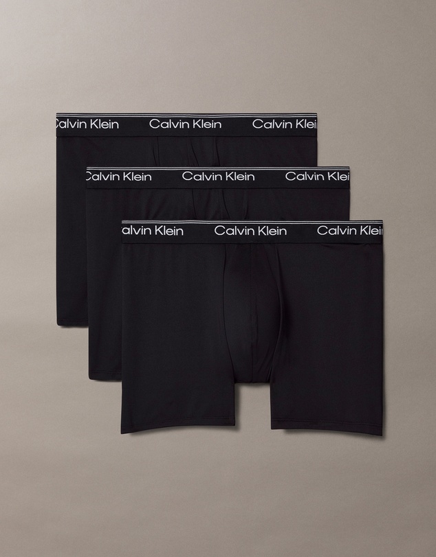 Calvin Klein - Microfibre Stretch 3 Pack Boxer Briefs