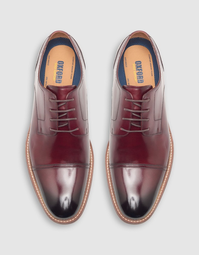 Oxford - Hudson Toe Cap Derby Shoe