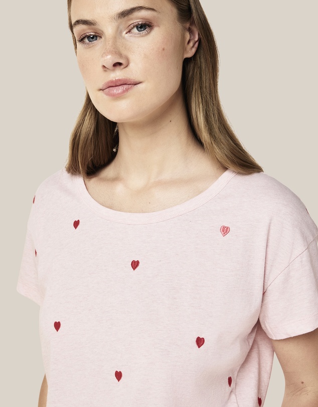 Papinelle - Jada Hearts Cotton Knit Boxer PJ