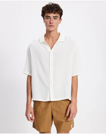 Rhythm - Leads Relaxed Check SS Shirt