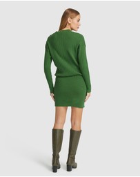 Oxford - Reba Cable Mini Dress