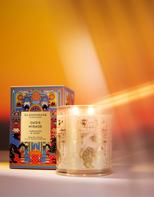 Glasshouse Fragrances - Oasis Mirage 380g Soy Candle